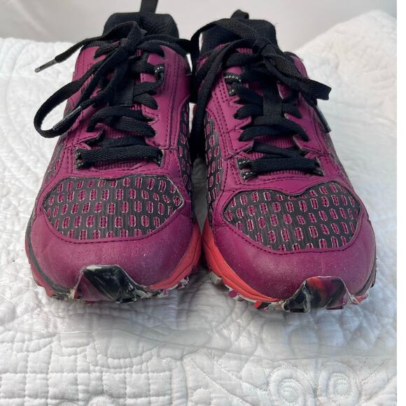 Merrell Women's Tough Mudder Running Athleisure  Athletic Shoe - Red/Black - 7.5 - Picture 6 of 10